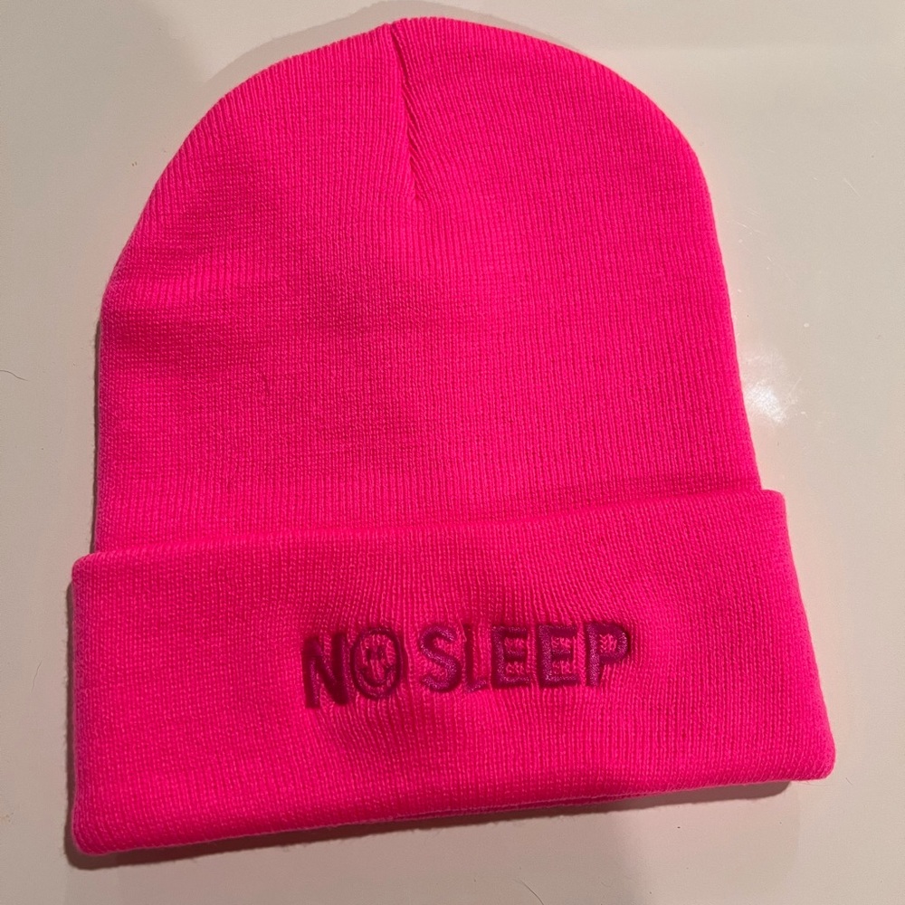 No Sleep Beanie Hat